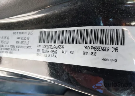 2016 Chrysler 200 Limited from USA, damaged, VIN 1C3CCCAB1GN108540